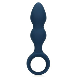  Loveline Plug TEARDROP BALTIC L 12 x 4cm Bleu